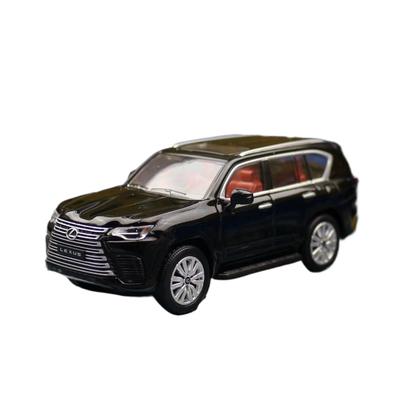 Modellino in scala 1/64 Lexus LX600 JKM SUV Premium Giocattolo per Auto Veicolo Ruote Libere Lega di Zinco Pressofusa Metallo Collezione Regalo