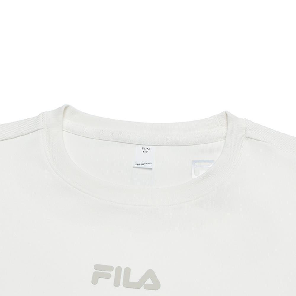 New FILA Fitness T Shirts Women's Heron White WT A11W531109F-WT