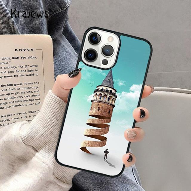 Turkey Istanbul Scenery Building Soft Phone Case For iPhone 17 Air 16 15 14 Max Plus 11 12 13 Pro Max Phone coque Fundas