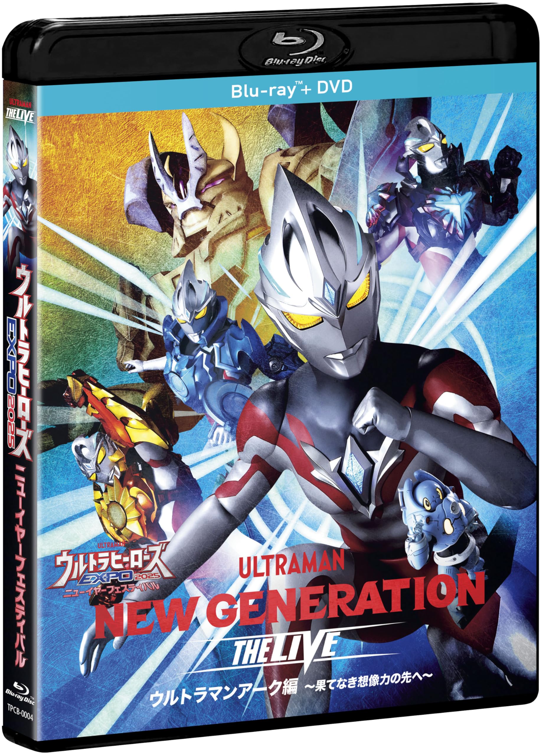 

Ultra Heroes EXPO 2025 New Year Festival NEW GENERATION THE LIVE Ultraman Arc [Blu-ray+DVD]