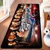 Movie F-Fast Cool Furious Room Mats Retro Multiple Choice Living Room Kitchen Rug Non-Slip Welcome Rug