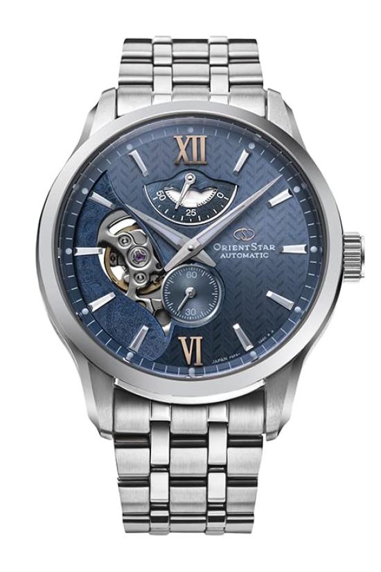 

[Orient Star] Автоматичний годинник ORIENT STAR Layered Skeleton Mechanical Made in Japan 2 Year Warranty of National Manufacturer Open Heart RK-AV0B08L