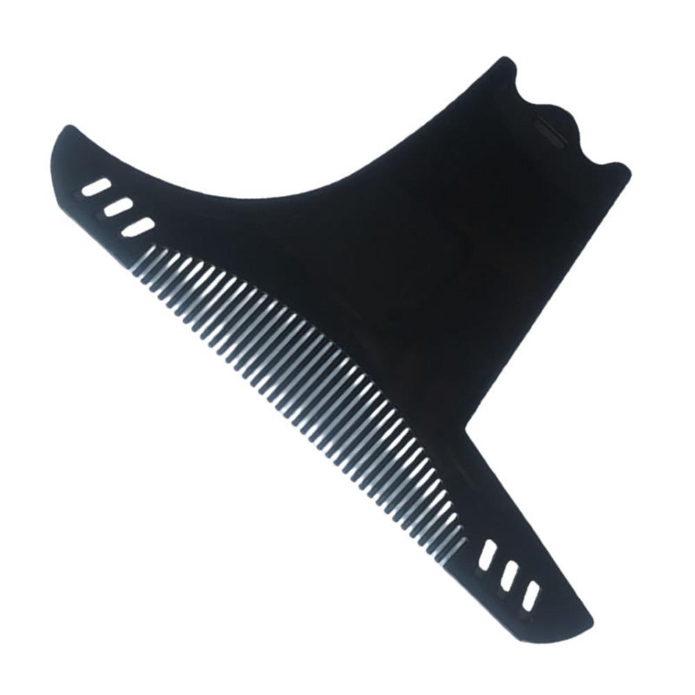Innovative Design of Multifunctional Double-sided Beard Comb Six In One Men's Beard Styling Template Comb