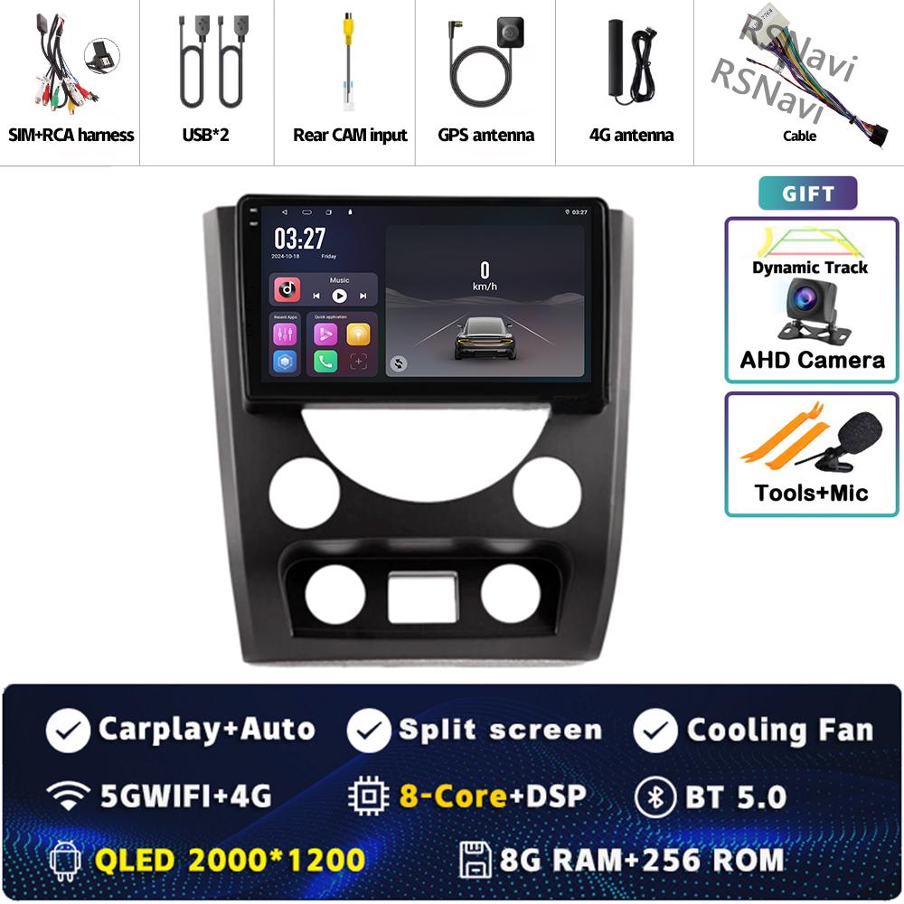 Android 14 Carplay Car Radio For SsangYong Rexton III 3 2012-2017 Multimedia Video Player Navigation GPS Stereo 2Din DVD WIFI+4G