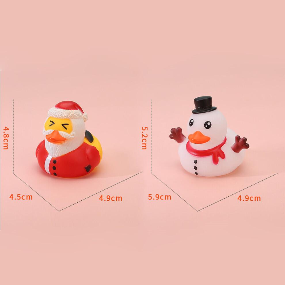 Christmas 24-Day Countdown Advent Calendar with 24 Rubber Ducks, a Fun Gift for Boys, Girls, Kids & Toddlers