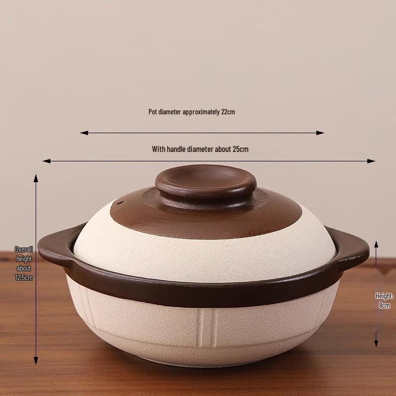 Traditional Earthenware Clay Pot Charcoal Stove Set