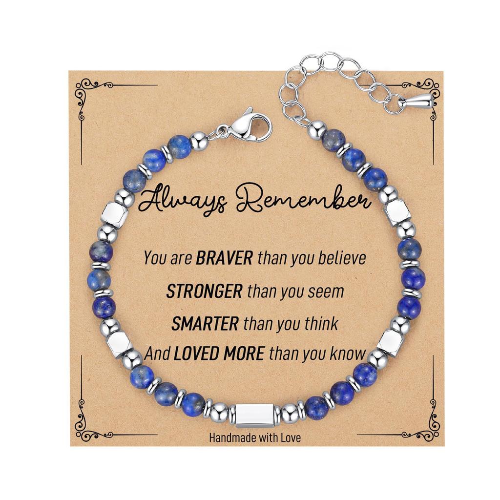 JYL TS Bracelet Letter Heart  Set Stackable Friendship & Personalized Luck