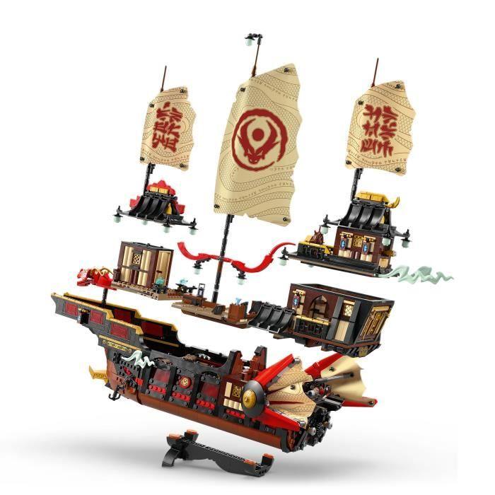 LEGO NINJAGO 71848 Le Temple Bounty - Jeu de construction pour garçon dès 14 ans - Bateau