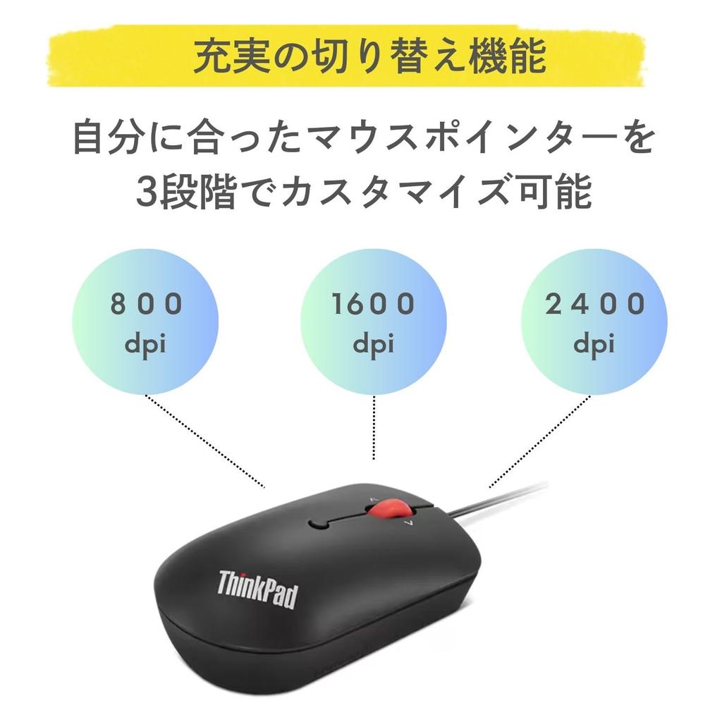 Genuine Lenovo ThinkPad USB Mouse Type-C (4Y51D20850)