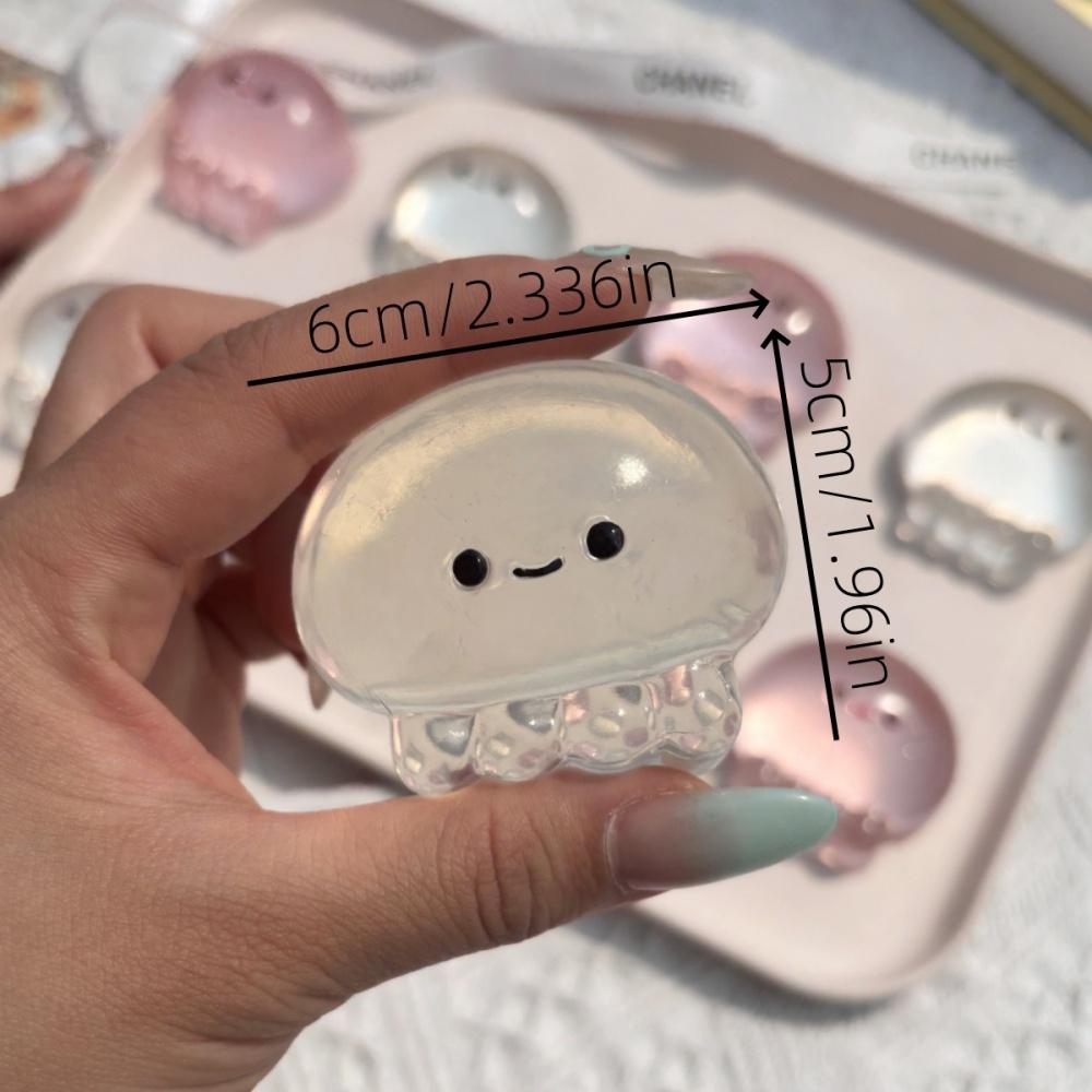 Juguete Taba Squishy Medusa Kawaii para Aliviar el Estrés, Sensorial Fidget para Ansiedad y Relajación, Accesorio de Escritorio