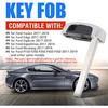 Uncut Insert Emergency Key Blade 2 Pieces for Ford F150 F250 F350 F450 Edge Fusion Explorer Mustang 2017 2018 2019