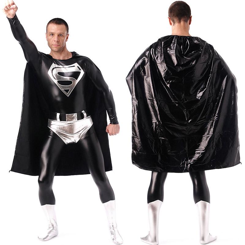 Elseworlds Superman Supergirl Tyler Hoechlin Arrowverse Cosplay-kostyme Svart