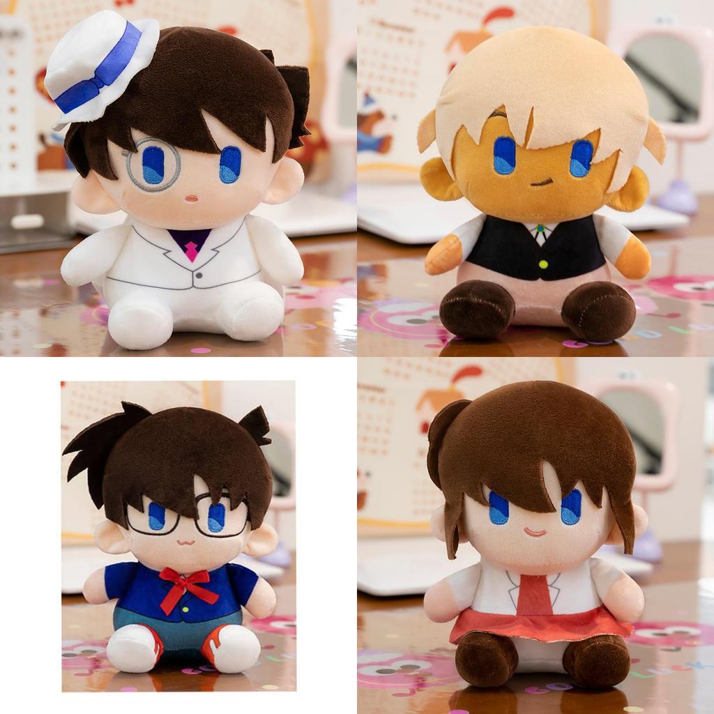 Adorable Detective Conan Kaito Kid Plush Keychain Soft Doll Backpack Pendant Gift