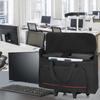 Trunab LCD Carrying Bag for 24 Inches with Wheels LCD Display Carrying Bag Holds 2 Monitor Bags