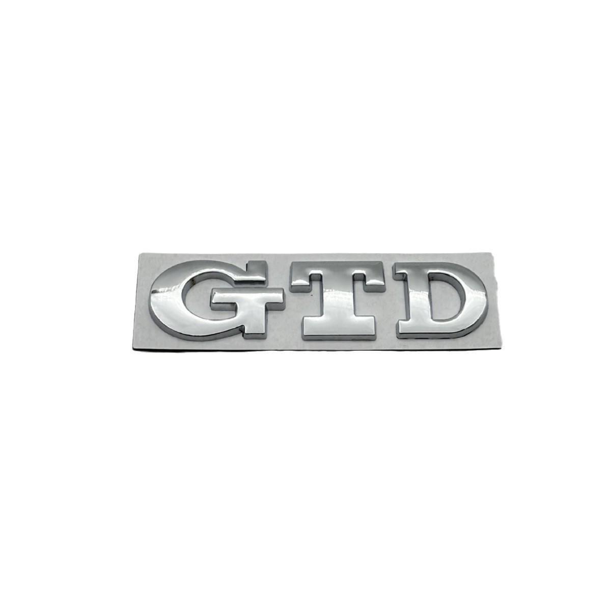 

Эмблема GTD для POLO Golf 5-7 Поколений: Персонализированный логотип на задний багажник