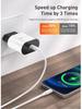 20W PD Fast Charger - EU, US, UK Plug, Single Port