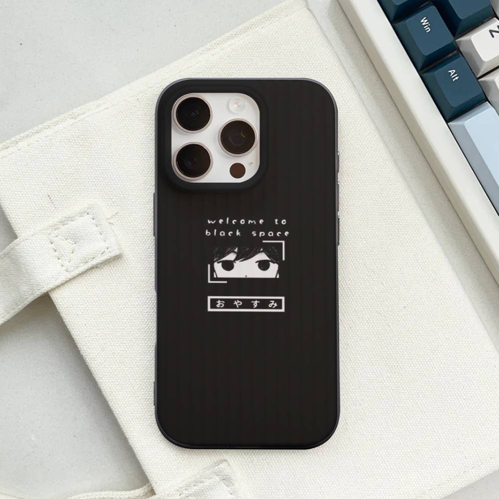 O-Omori Game Phone Case For iPhone 17 16 15 11 12 13 14 Pro Max Soft Corrugated Silicone Cover Case