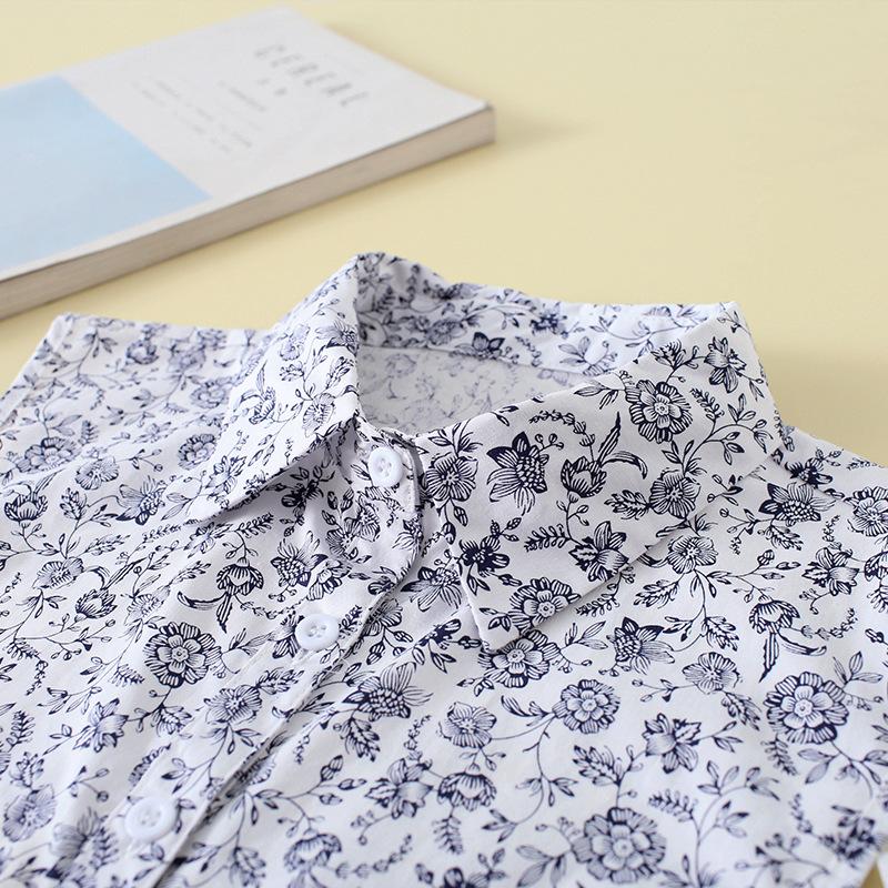 Women'S Fake Collar Versatile Fake Collar Floral Shirt Collar Shirt Collar Fake Collar Decorative Accessories Collar