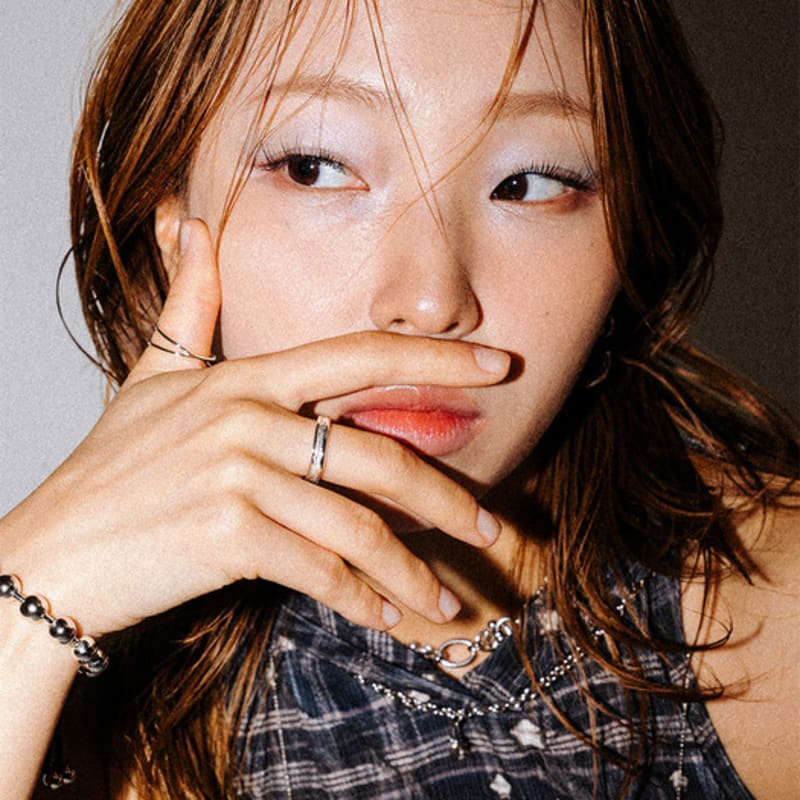 SCALETTO UR012 Textured Line Ring