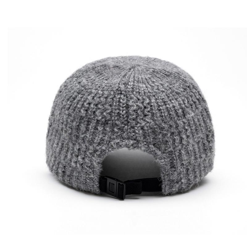 Women's Autumn Winter Warm Wool Baseball Cap Knitted Coldproof Cap