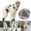 Waterproof Winter Dog Jacket Thickened Big Dog Clothes Dog Cotton-padded Jacket Greyhound Whippet