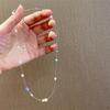 Niche design sense handmade beaded planet necklace female sweet cool small fresh exquisite versatile collarbone chain jewelry