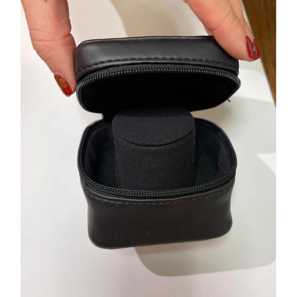 Used CHANEL CHANEL watch case watch case travel case black