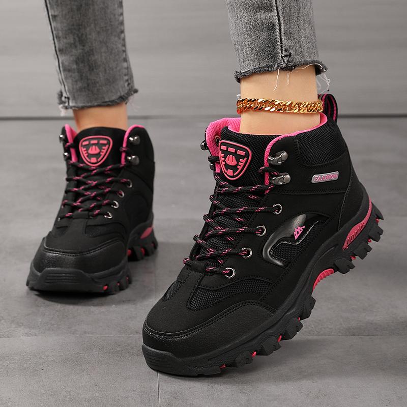 Stivali da Donna Impermeabili Stivali da Escursionismo da Esterno Scarpe da Lavoro di Sicurezza da Donna Sneakers da Passeggio Stivaletti Antiscivolo Botas De Mujeres Nuovi