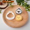 Cartoon Animal Fondant Cookie Cutters Easy to Use Cute Animal Shape Pastry Molds for Creating Delicate Snacks at Homes