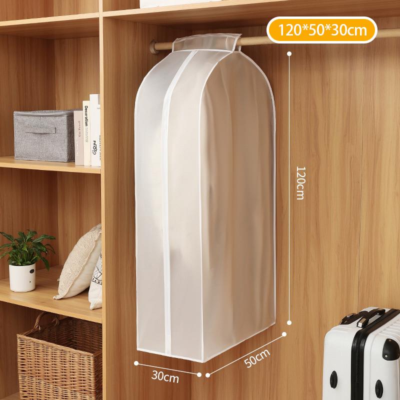 Clothes Storage Cover Transparent Dust Cover for Hanging Clothes Organizer Waterproof Dustproof Wardrobe Clothes Cover YWFCZ04