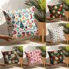 Colorful Home Decor Prints Pillow Case linen pillow case sofa home decor cushion cover cushion cove