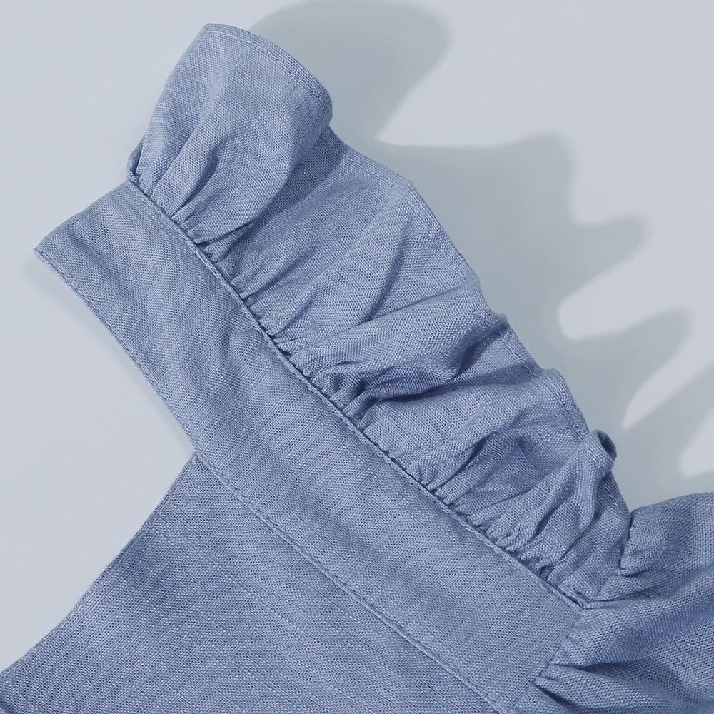 Summer Girls' Jumpsuit Shorts Straps Jumpsuit Children's Jumpsuit Hoodie Climbing Suit