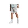 Puma Elastic Waist Mid-Rise Logo Print Casual Shorts Men Shorts Light-Gray 681260-04