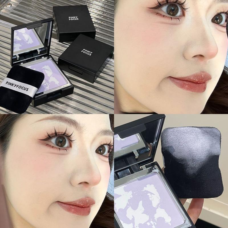 Long Lasting Lightweight Oil Control Brightening Concealing Face Setting Pressed Powder