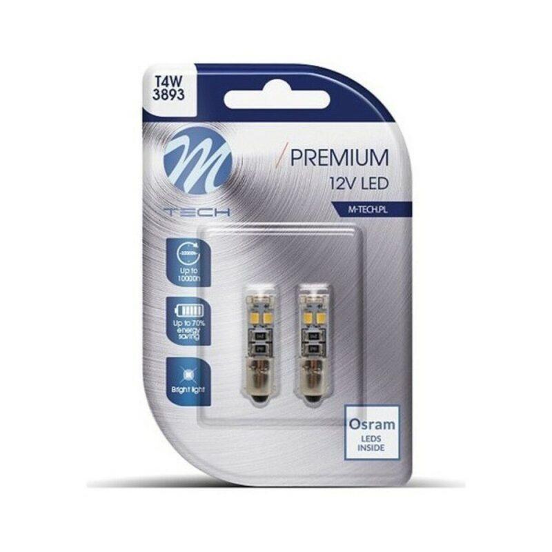 M-Tech-Car Bulb M-Tech MT-LB315W 12 V LED T4W