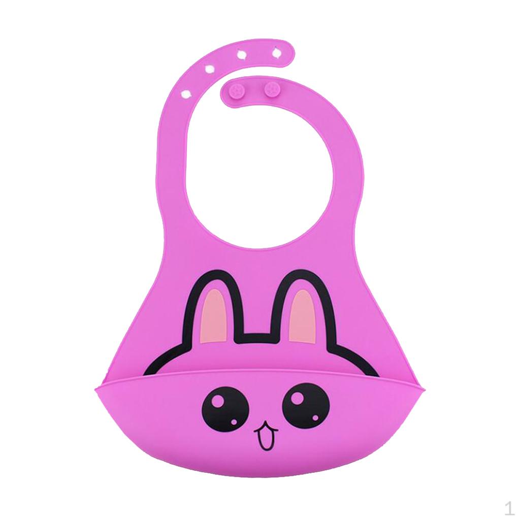 Регулируемые водонепроницаемые силиконовые нагрудники для младенцев с кармашком для еды