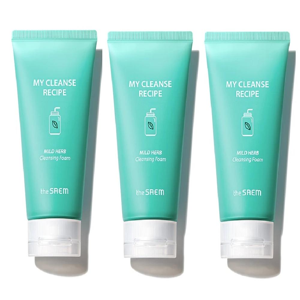 1+1+1 Michael Lens Recipe Cleansing Foam (3 pcs)_US Cleansing Foam Shineberry