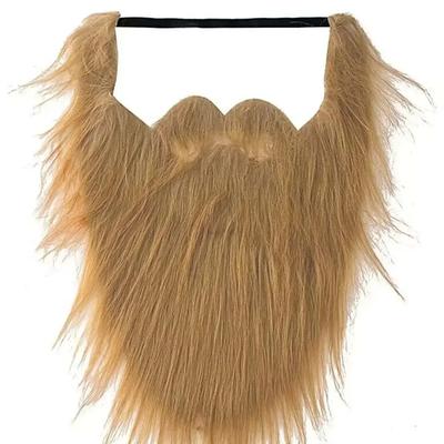 1pc DIY Fancy Dress Fake Beard Long Fluff Beards Cosplay Costume Props Santa Claus Beard Eyebrows Mustache Christmas Party Suppl
