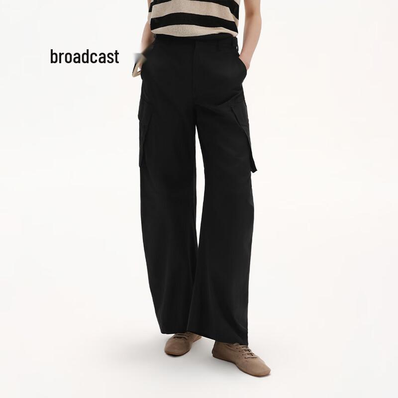 

Broadcast Women s Loose Fit Lightweight Casual Cargo Pants L