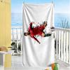 Ronaldo's Iconic Journey Beach Towel High Absorbency & Quick-Dry Comfortable Lightweight
