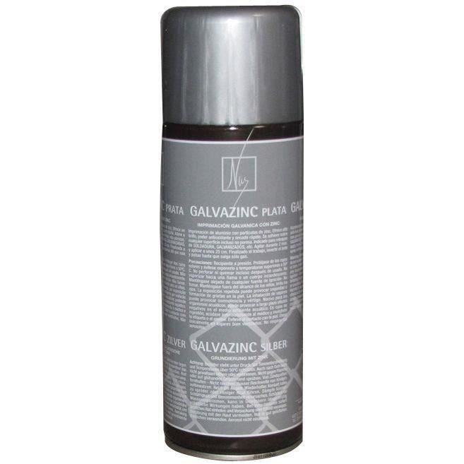 Peinture bombe - PINTY - Galvazinc - Argent brillant G150 - Protection antioxydante et anti-corrosion