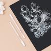1/3Pcs 0.8Mm Oily White Marker Pen Graffiti Pens Waterproof Permanent Gel Pencil