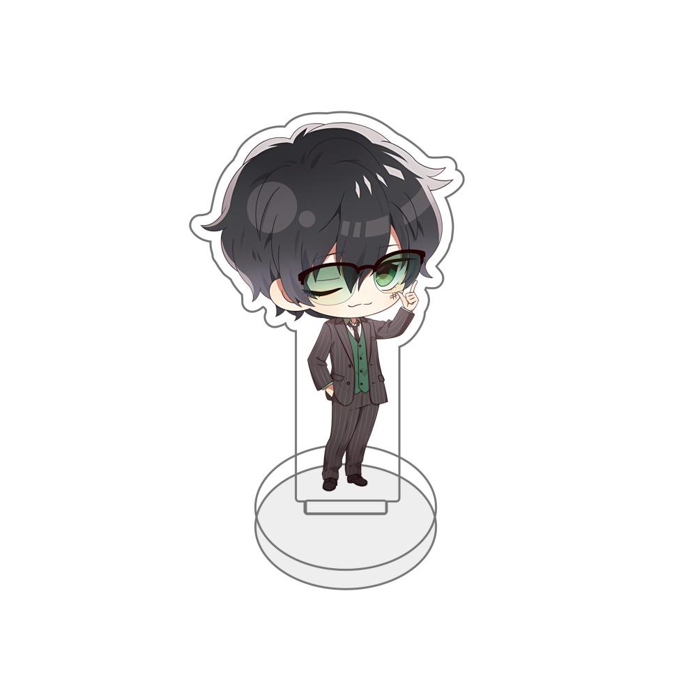 Anime Katekyo Hitman Reborn Acrylic Stand Figure Key Sawada Tsunayoshi Hibari Kyoya Vongola 10cm Model Plate Desk Decor Gift Key
