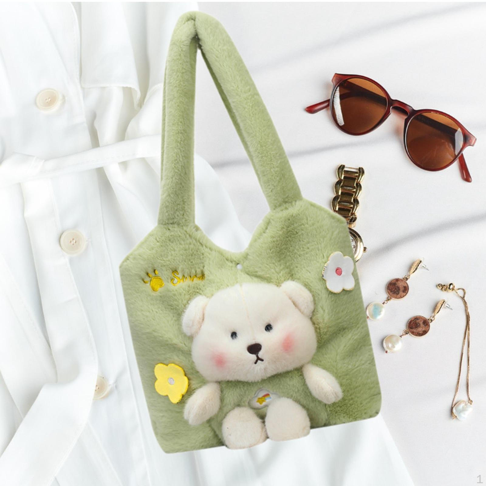 Women s Shoulder Bag Casual Funny Lightweight Hobo Tote for Commuting Trip зелёный 1254₽