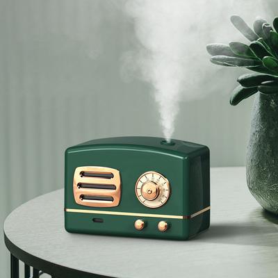Humidifier  Oil Diffuser Small Radio Type Retro 7-Color  Lights