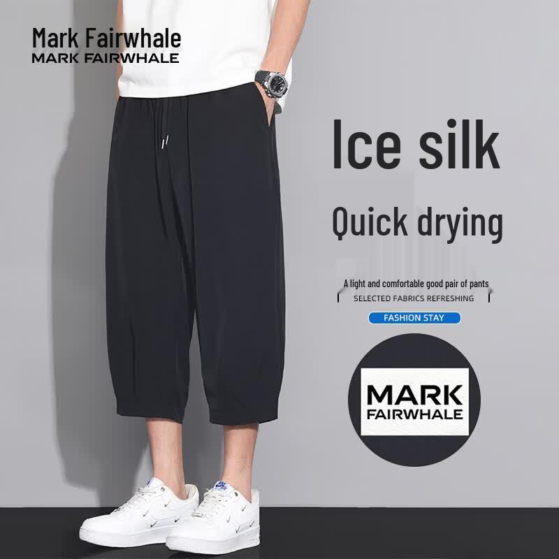 

MARK FAIRWHALE Men s Ice Silk Quick-Dry Seven-Point Shorts XL