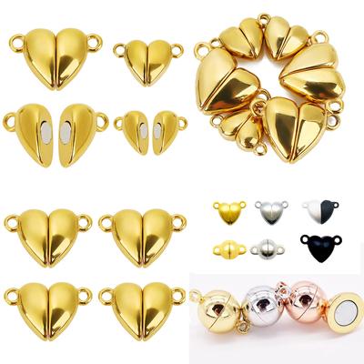 Creative 10Pcs Women's Handmade DIY Bracelet Magnet Love Ball Loose Beads Jewelry Accessories Necklace Gifts
