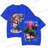 Kimetsu No Yaiba Cartoon T-shirt Aesthetics Vintage Kanroji Mitsuri Fashion Y2K Tops Short Sleeve Japanese Styles Men Women Tee