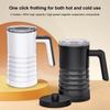 Milk Frother and Steamer, 4 in 1 Automatic Milk Warmer, 400W, Non-Stick Interior, 580ml Hot/Cold Stainless Steel Milk Foam Maker for Coffee, Hot Choco