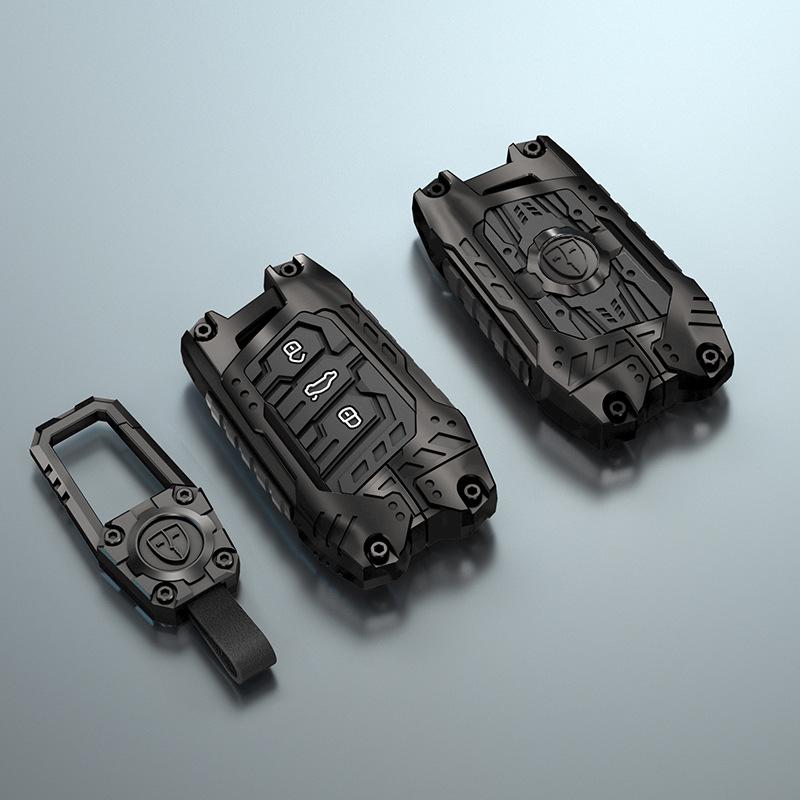 Car Key Case for Volkswagen Sagitar, Passat, and Lavida - Protective Shell and Buckle